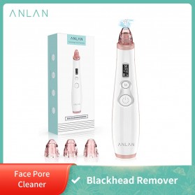 Alat Perawatan Kulit - ANLAN BHTYWDF-202 Penghisap Komedo Vacuum Suction Skin Face Care Blackhead Pore Cleaner - ALHTY06-02 - White