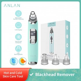 ANLAN Penghisap Komedo Vacuum Suction Skin Face Care Blackhead Pore Cleaner - ALHTY07-06 - Blue