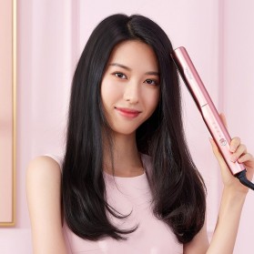 ShowSee Catok Pelurus Rambut Hair Straightening Curling Comb Negative Ion - E2-V/E2-P - Violet - 5
