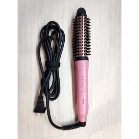 Yueli Catokan Rambut Negative Ion Hair Straightening Curler - HS-531 - Pink