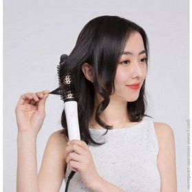Yueli Catokan Rambut Negative Ion Hair Straightening Curler - HS-531 - Pink - 5