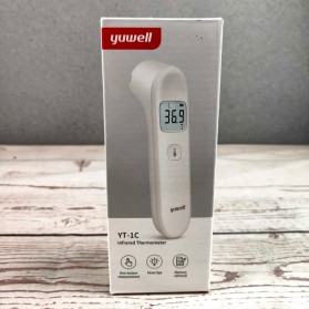 Yuwell Thermometer Suhu Tubuh Digital Infrared Forehead Non Contact - YT-1C - White - 4