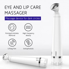 Lemecima Alat Pijat Mata Electric Pen Eye Massager Anti Aging - LE01 - Silver