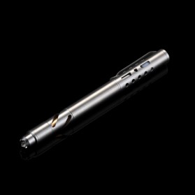 JETBeam Pena Pulpen Titanium Tactical Pen Fisher Space - K2 - Black