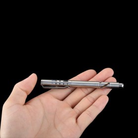 JETBeam Pena Pulpen Titanium Tactical Pen Fisher Space - K2 - Black - 4