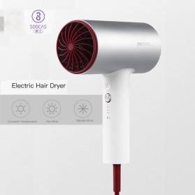 Hair Styler - Soocas Mijia Hair Dryer Pengering Rambut - H3S - White/Silver