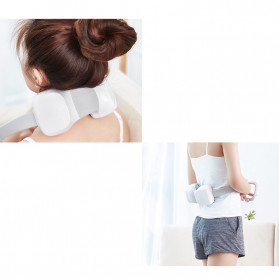 Shiatsu Mini Neck Massager Alat Pijat Leher Elektrik - M1 - White - 5