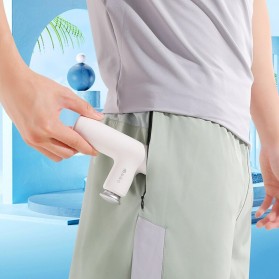 Momoda Alat Pijat Elektrik Pocket Massage Mini Fascia Deep Massage - SX318 - White - 5