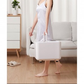 HITH Alat Pijat SPA Kaki Intelligent Foot Bath Massage Heating Temperature Cushion - ZMZ-X6 - White - 3