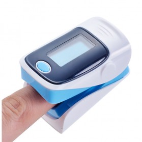 Fingertip Pulse Oximeter Alat Pengukur Detak Jantung Kadar Oksigen - 302A - White