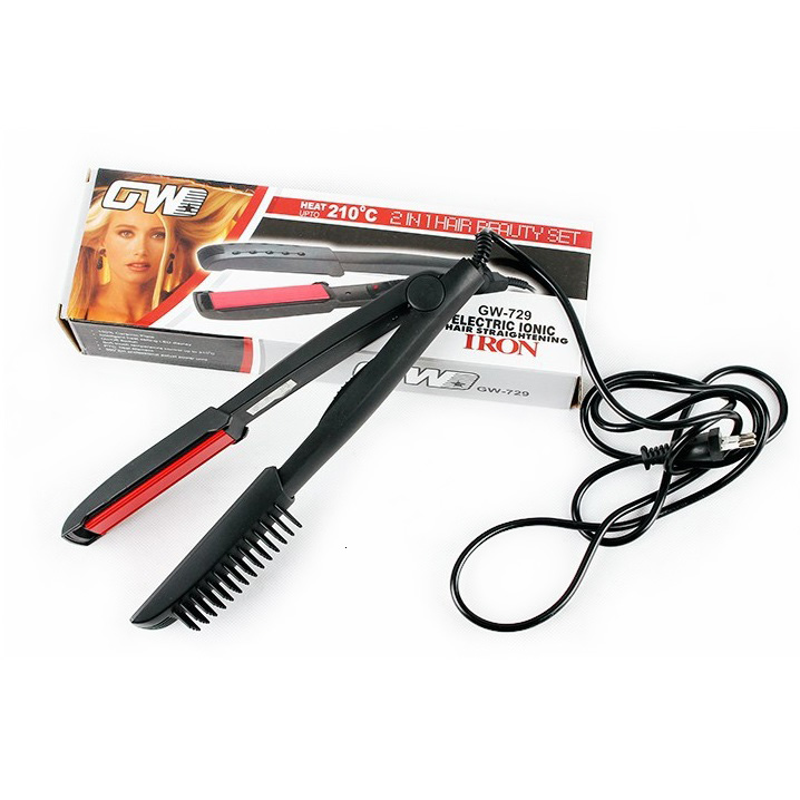 ceramic hair styler stick with comb catok ceramic hair styler stick with comb catok