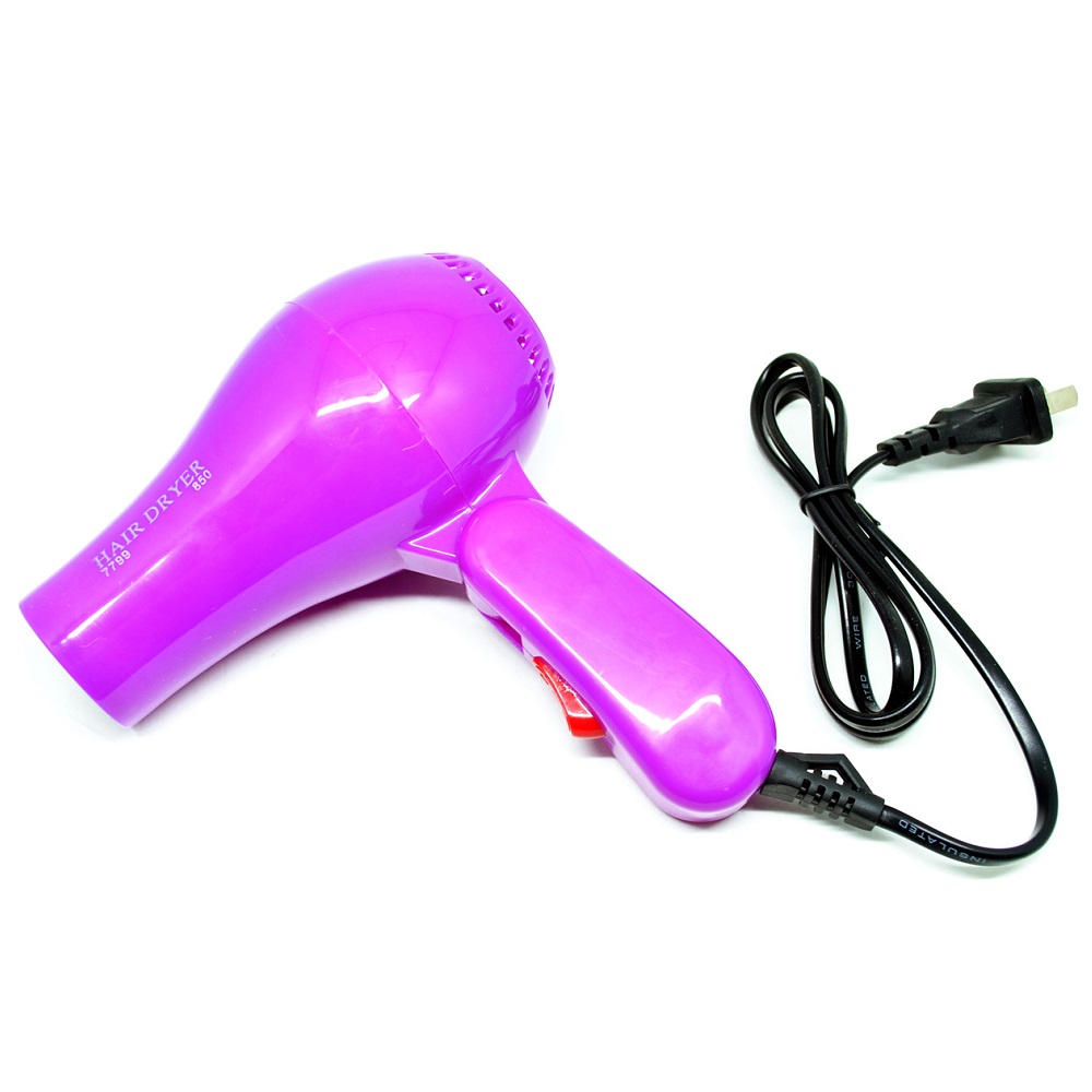 Simple Mini Hair Dryer Blow Rambut  Purple  