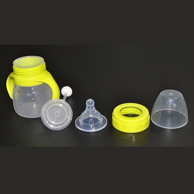 Baby Glass Bottle 140ML LK150X / Botol Susu Bayi Green