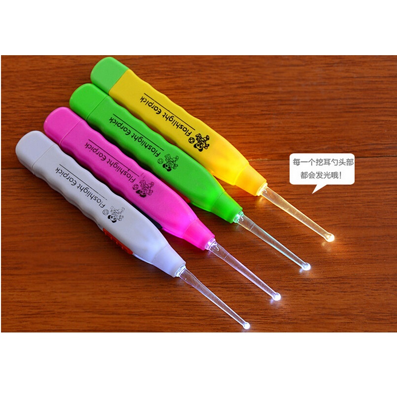led flashlight earpick clean pembersih telinga led flashlight earpick clean pembersih telinga