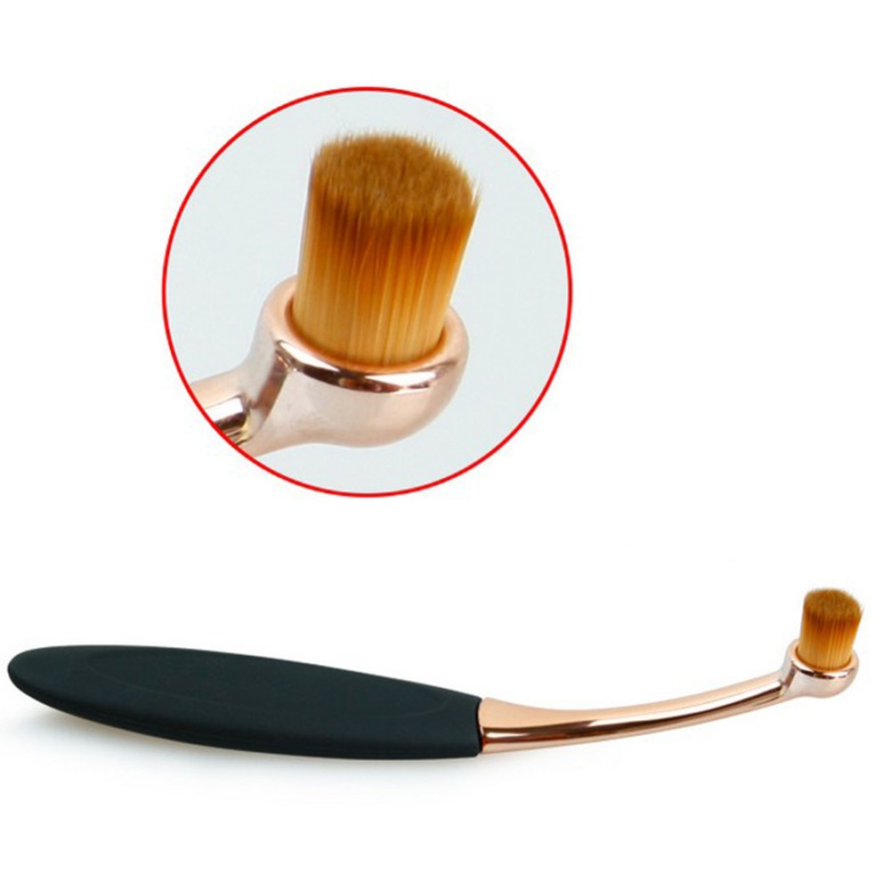 Kuas Kosmetik Make Up iOvali Brush Wajah Tangkai iBesii 10 PCS Kuas Kosmetik Make Up iOvali Brush Wajah Tangkai iBesii 10 PCS