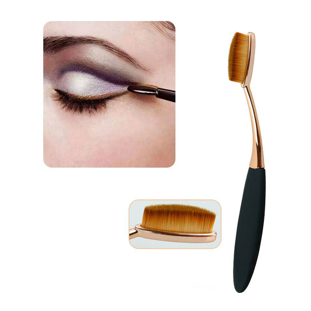 Kuas Kosmetik Make Up iOvali Brush Wajah Tangkai iBesii 10 PCS Kuas Kosmetik Make Up iOvali Brush Wajah Tangkai iBesii 10 PCS