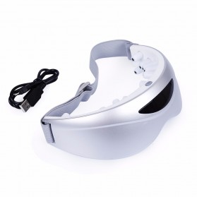 Alat Pijat Mata Elektrik Rechargeable - White - 6