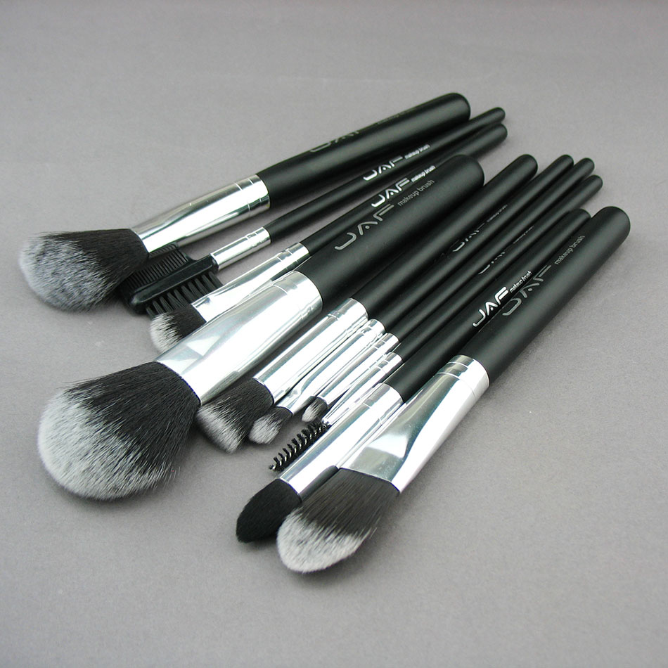 jaf fan brush make up 10 set black jakartanotebook jaf fan brush make up 10 set black jakartanotebook