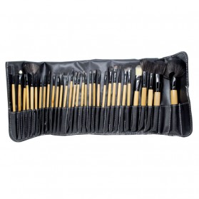 Biutte.co Professional Brush Make Up 32 Set dengan Pouch - MAG5170 - Black