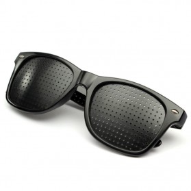 YOOSKE Kacamata Terapi Anti Myopia Pinhole Glasses - D11301 - Black - 4
