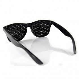 YOOSKE Kacamata Terapi Anti Myopia Pinhole Glasses - D11301 - Black - 6