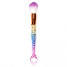 Mermaid Brush Make Up 8 Set - Multi-Color 