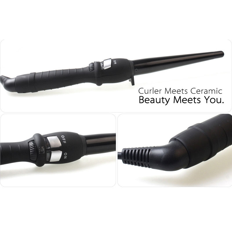 Curler Catok Keriting Rambut Keramik Black Curler Catok Keriting Rambut Keramik Black