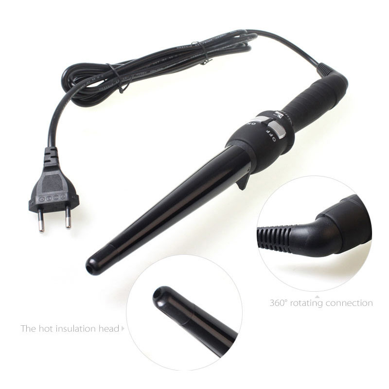 Curler Catok Keriting Rambut Keramik Black Curler Catok Keriting Rambut Keramik Black