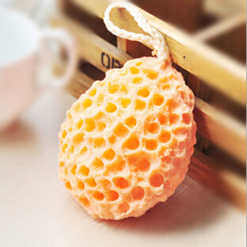 Spons Mandi Bath Ball Mesh Brush - Multi-Color