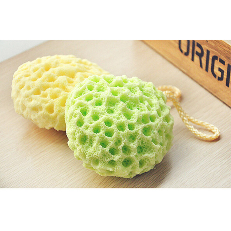 Spons Mandi Bath Ball Mesh Brush - Multi-Color