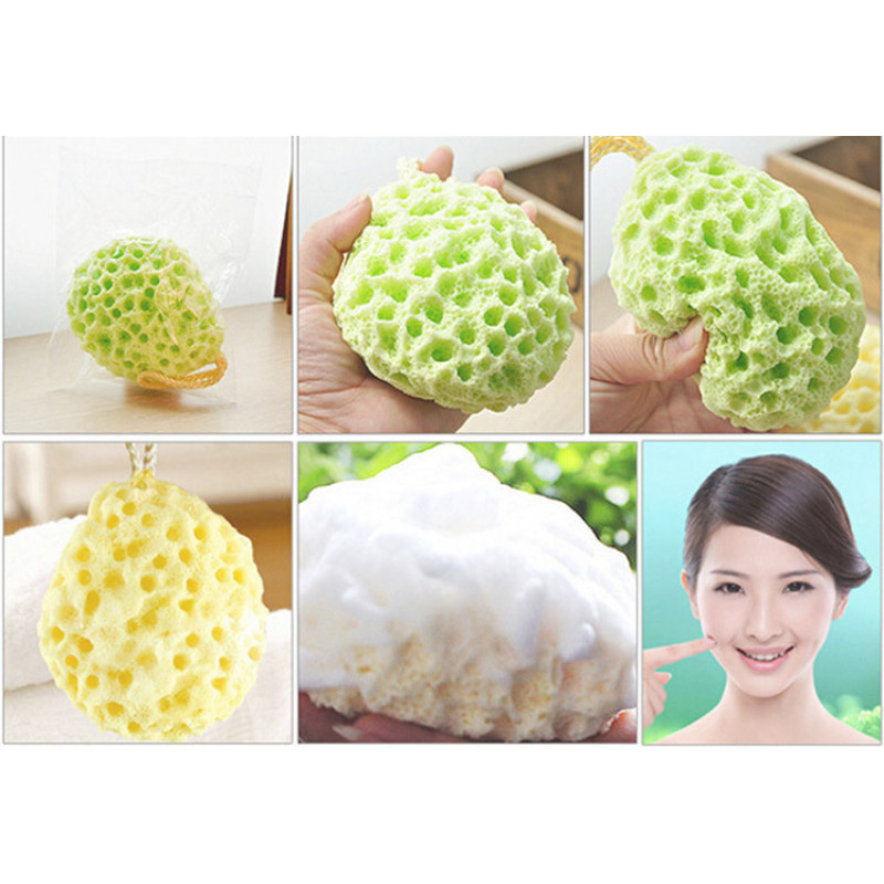 Spons Mandi Bath Ball Mesh Brush - Multi-Color