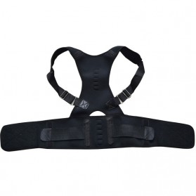 TaffSPORT Belt Magnetic Terapi Koreksi Postur Punggung Size L - T025 - Black - 6