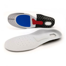 Sepatu & Sandal Wanita - Alas Kaki Sepatu Shock Absorb Gel Orthotic Arch Size L 41-45 - ZYD17 - Gray