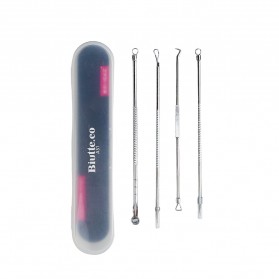 Biutte.co Face Care Skin Acne Pimple Needle Remover Kit 4 PCS - AS1 - Silver