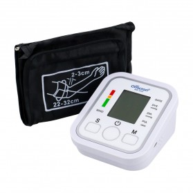 TaffOmicron Pengukur Tekanan Darah Electronic Sphygmomanometer with Voice - BW-3205 - White