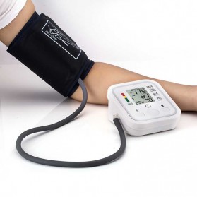 TaffOmicron Pengukur Tekanan Darah Electronic Sphygmomanometer with Voice - BW-3205 - White - 2