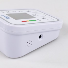 TaffOmicron Pengukur Tekanan Darah Electronic Sphygmomanometer with Voice - BW-3205 - White - 4