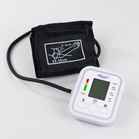 TaffOmicron Pengukur Tekanan Darah Electronic Sphygmomanometer with Voice - BW-3205 - White - 6