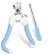 Gambar produk YZHTBRUSH Gunting Kuku Anjing Kucing Kelinci Stainless Steel - 5X