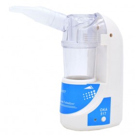 TaffOmicron Alat Terapi Pernafasan Ultrasonic Inhale Nebulizer - OKA-517 - White - 3