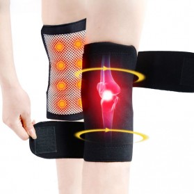 TaffSPORT Pelindung Lutut Terapi Magnetik Knee Pad 70cm - A-7720 - Black - 1