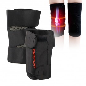 TaffSPORT Pelindung Lutut Terapi Magnetik Knee Pad 86cm - A-7720 - Black