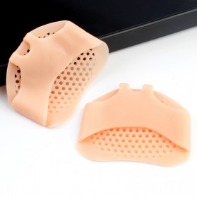 Soumit Alas Kaki Sepatu Shock Absorb Silicone Gel Anti Slip Insoles 2 PCS - MJ003 - Cream - 2