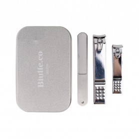 Biutte.co Gunting Kuku Nail Trimmer Manicure 3 PCS - SFZ2748 - Silver