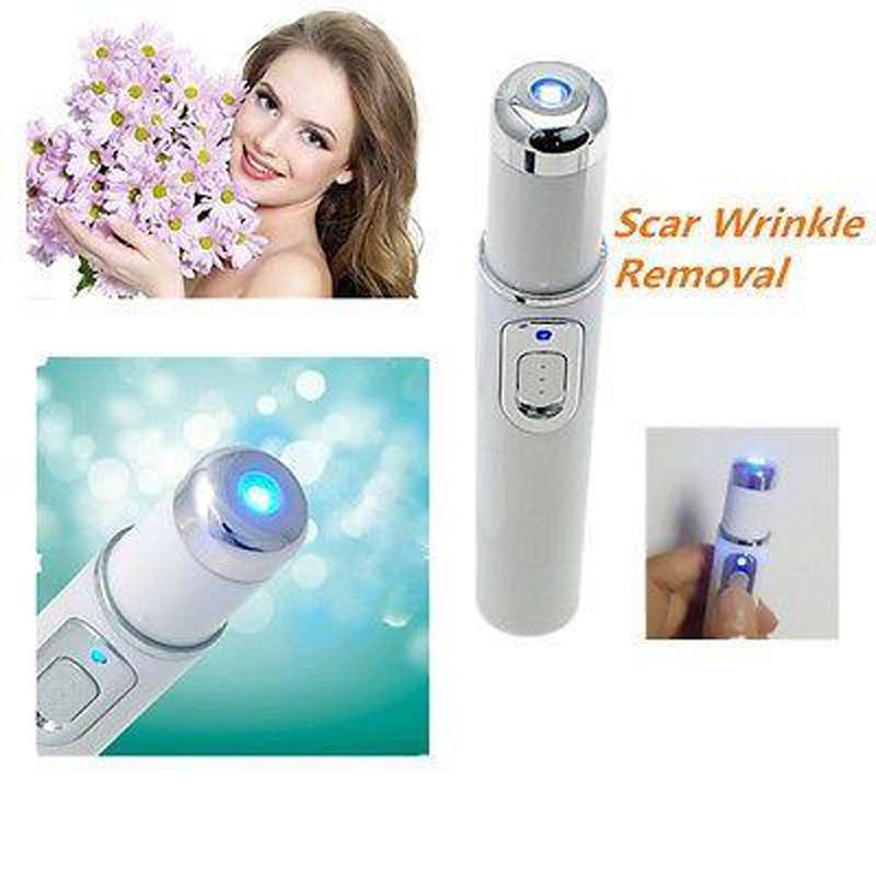 LAIKOU Pen LED Biru Laser Penghilang Jerawat Blue Light Acne Treatment