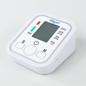 TaffOmicron Pengukur Tekanan Darah Electronic Sphygmomanometer - B869 - White - 2