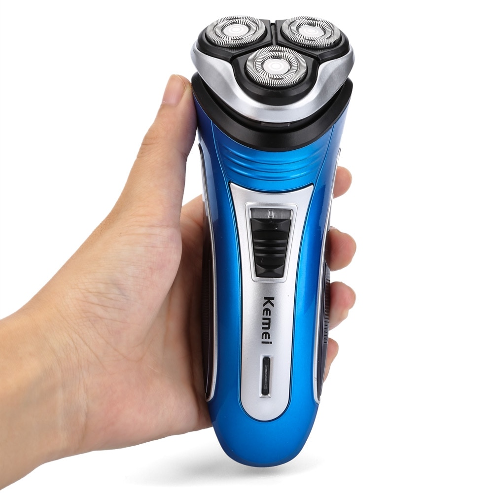Kemei Alat Cukur Elektrik 3D Shaver Trimmer Razor - KM