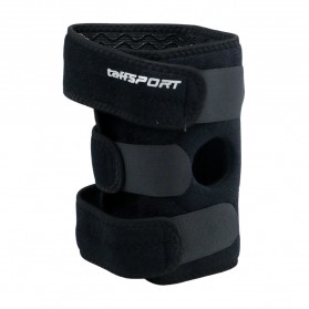 TaffSPORT Pelindung Lutut Olahraga Knee Support Fitness Gym Right - A-7906 - Black