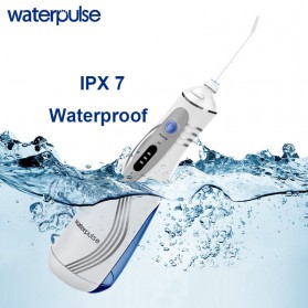 Waterpulse Dental Flosser Alat Semprot Pembersih Gigi - V400Plus - White - 6