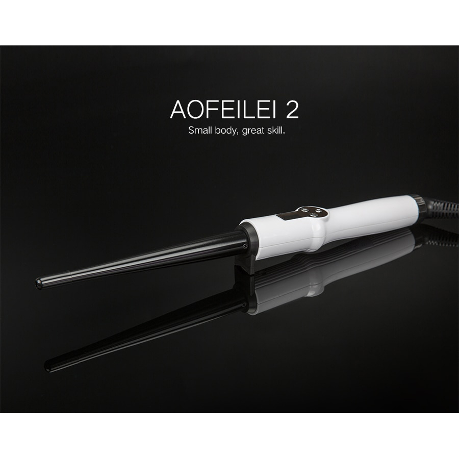 AOFEILEI Catok Rambut Keriting Curler Roller dengan Layar AOFEILEI Catok Rambut Keriting Curler Roller dengan Layar